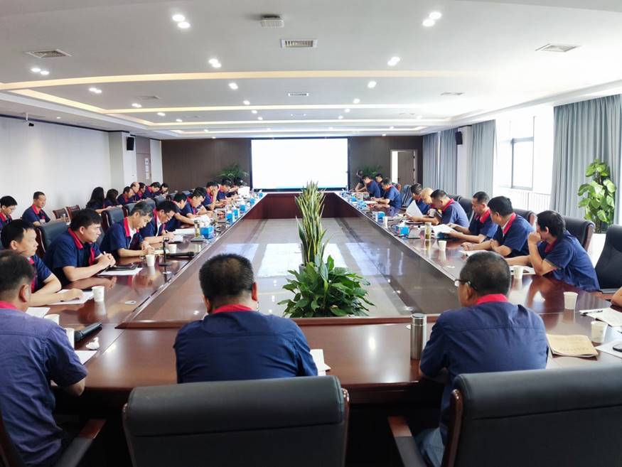 公司召開8月份安全、環(huán)保、職業(yè)衛(wèi)生工作例會