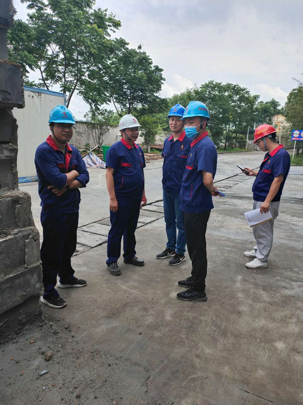 公司開展二季度安環(huán)、消防、防汛綜合大檢查